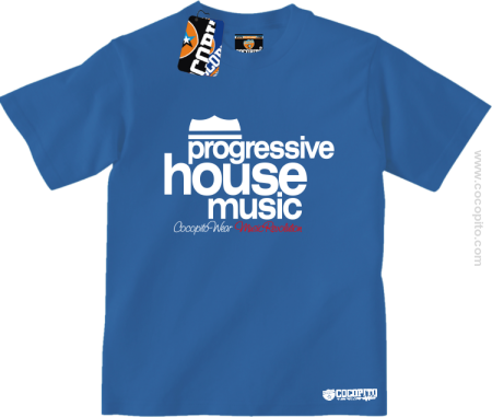 Progressive House MUSIC - Koszulka dziecięca 