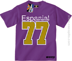 Espaniol Tenerife Cocopito - koszulka dziecięca fioletowa