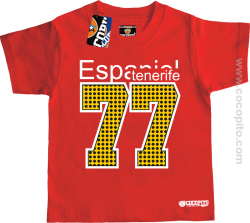 Espaniol Tenerife Cocopito - koszulka dziecięca czerwona