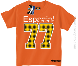 Espaniol Tenerife Cocopito - koszulka dziecięca pomarańczowa