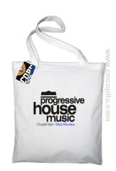 Progressive House MUSIC - Torba EKO biała 