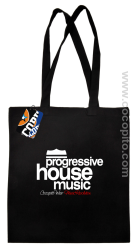 Progressive House MUSIC - Torba EKO czarna 