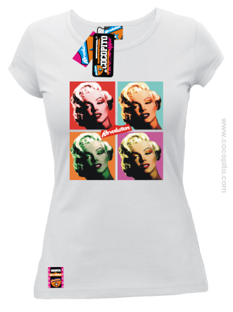 Marylin MONROE - COCArt - koszulka damska