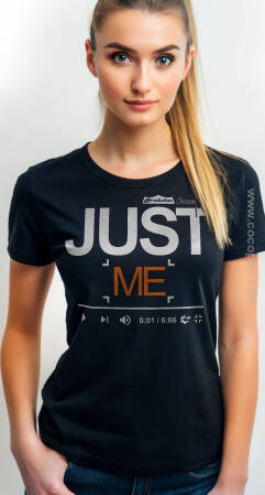 Just ME Youtube Design - koszulka damska