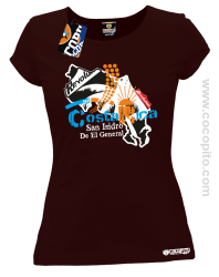 Costa Rica San Isidro De El General - Koszulka damska brąz 