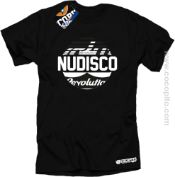 NU Disco Revolution Kula - Koszulka męska czarna 