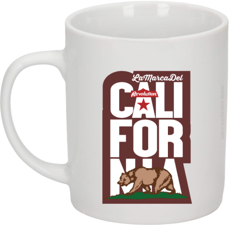California Bear Symbol - Kubek ceramiczny 
