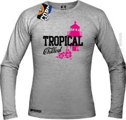 Tropical Chillout Style - Longsleeve męski melanż 