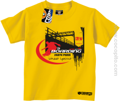 The Boarding Skate Park Street Spirit Cocopito - koszulka dziecięca żółta