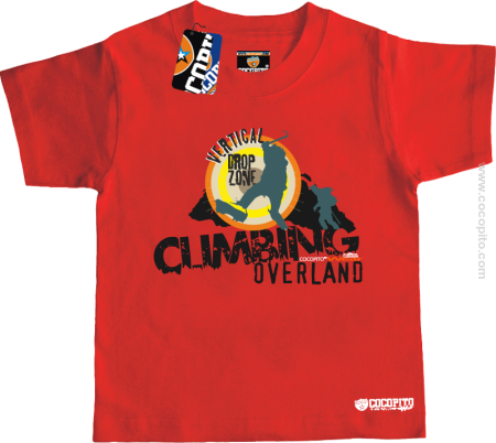 Climbing Overland Cocopito - koszulka dziecięca 