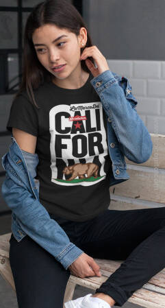 California Bear Symbol - Koszulka damska