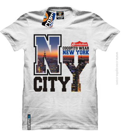 NY NEW YORK CITY - Koszulka męska TSHIRT T-SHURT