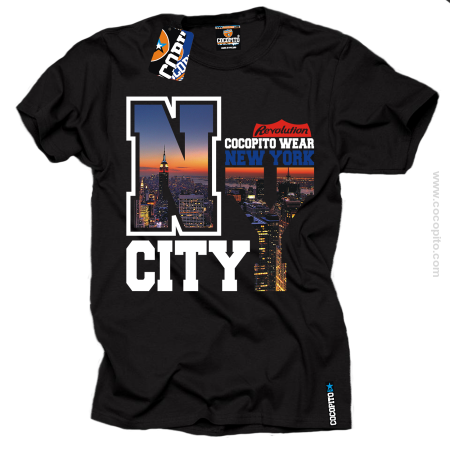 NY NEW YORK CITY - Koszulka męska