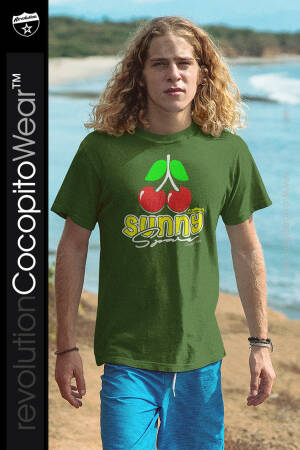 Sunny Space Cherries COCOPITO Wear- koszulka męska