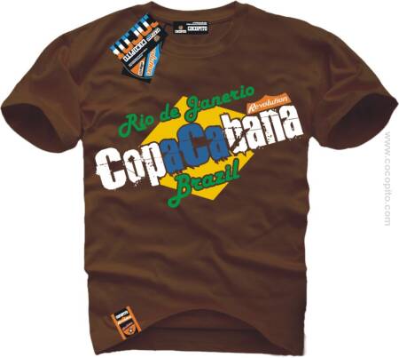 Copacabana Rio de Janerio Brazil COCOPITO - Koszulka Męska
