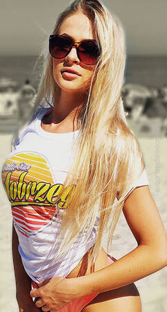 Kołobrzeg Baltic Sun Pastel - koszulka damska