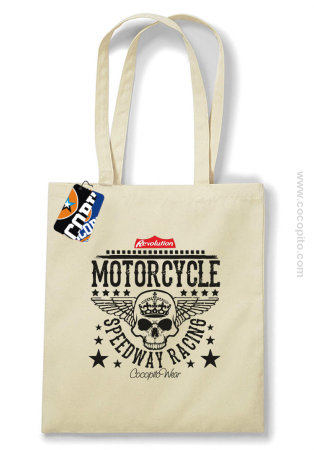Motorcycle Crown Skull Speedway - Torba EKO