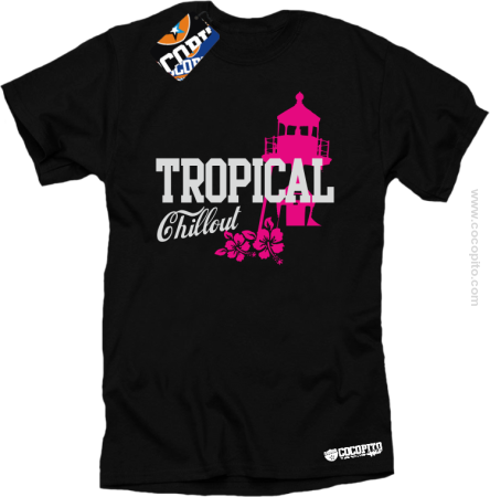 Tropical Chillout Style - Koszulka męska 