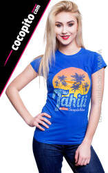 Tahiti Magical Island - koszulka damska Martyna Blat Model Cocopito Wear