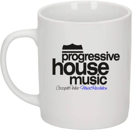 Progressive House MUSIC - Kubek ceramiczny 