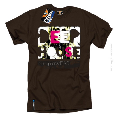 deep hpouse clothes shockx wear koszulki z nadrukiem muzyczne