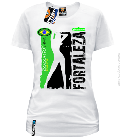 Fortaleza Brazil Cocopito Wear - koszulka damska