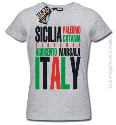 ITALY Sicilia Palermo - koszulka damska 5