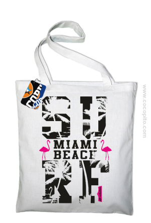 Surf Miami Beach Cocopito - torba EKO biała