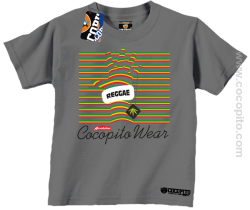 Reggae Hand Cocopito - koszulka dziecięca szara