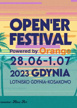 Open'er Festival w Gdyni (na lotnisku Gdynia-Kosakowo) to największy festiwal w Polsce