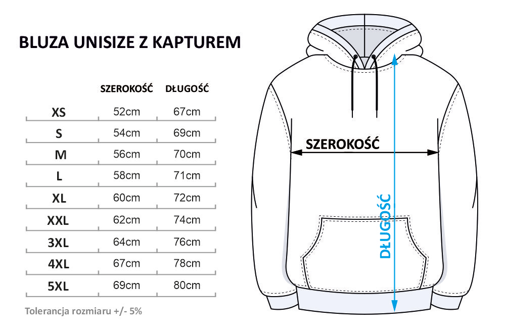 COCOPITO Wear rozmiarówka bluzy damskie - ladies hoodie